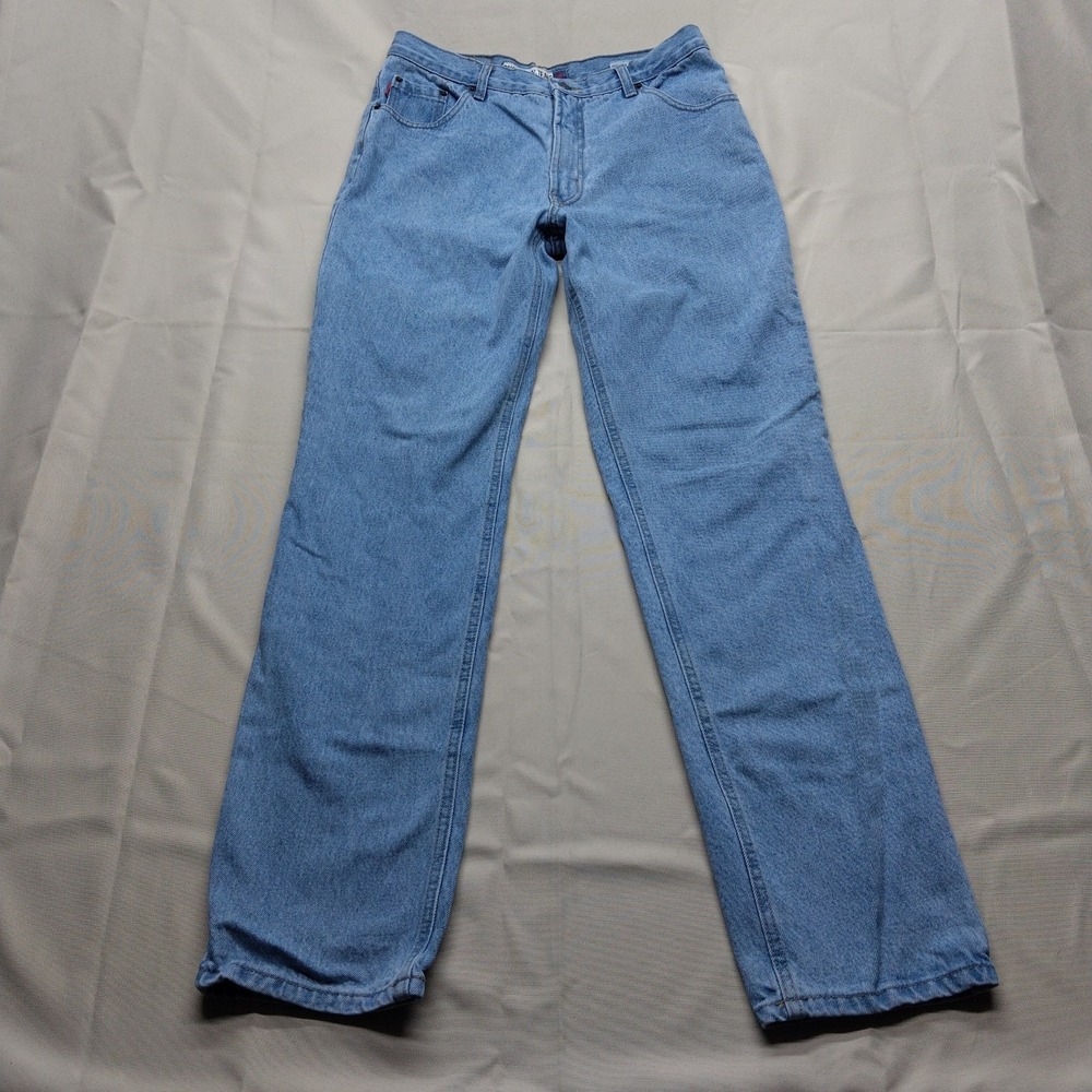 Bugle Boy Jeans Mens Size 34x34 Blue 750 Relaxed Fit Cotton Denim Vintage